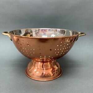 Strainer Colander Footed Pedestal 5 3/4 High x 11" x 8 7/8"